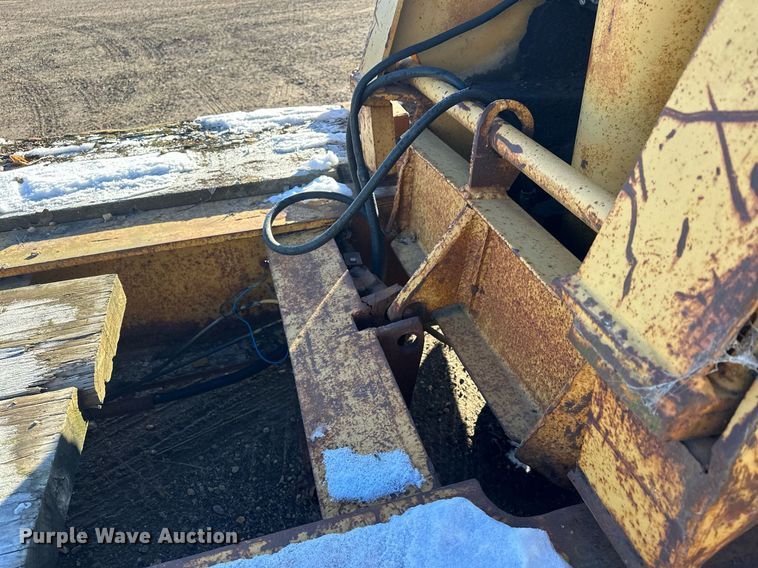 image for item LO9379 1976 Hyster  lowboy equipment trailer