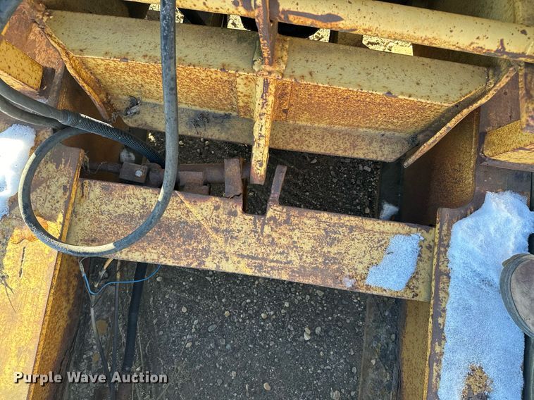 image for item LO9379 1976 Hyster  lowboy equipment trailer