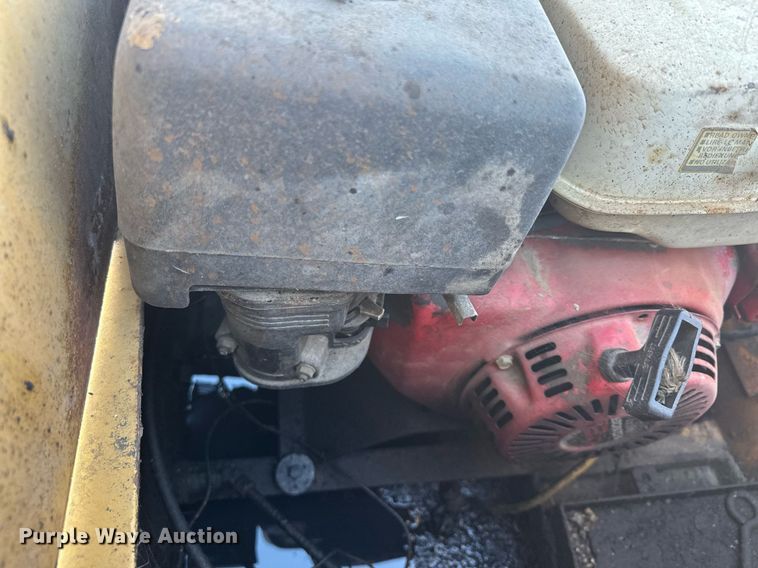 image for item LO9379 1976 Hyster  lowboy equipment trailer