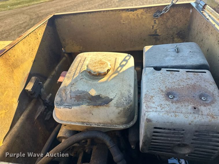 image for item LO9379 1976 Hyster  lowboy equipment trailer