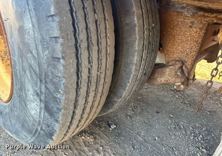 image for item LO9379 1976 Hyster  lowboy equipment trailer