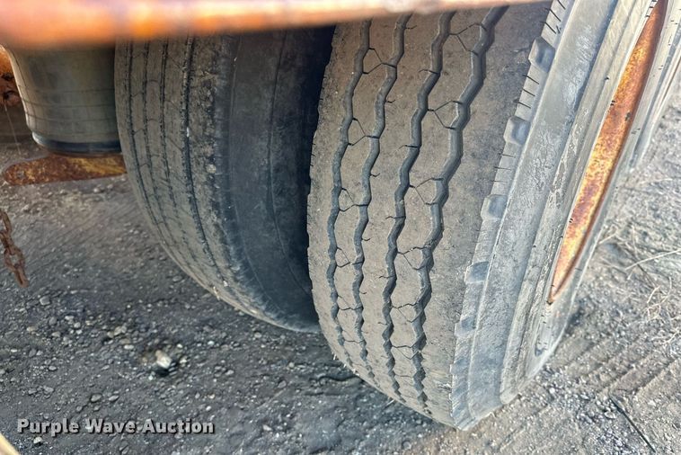 image for item LO9379 1976 Hyster  lowboy equipment trailer