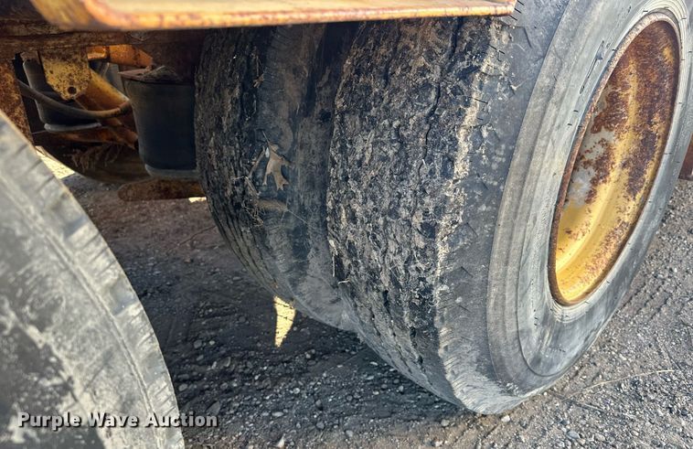 image for item LO9379 1976 Hyster  lowboy equipment trailer