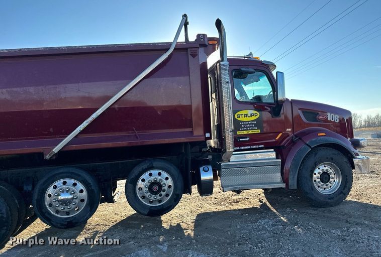 image for item LO9387 2019 Peterbilt 567  dump truck