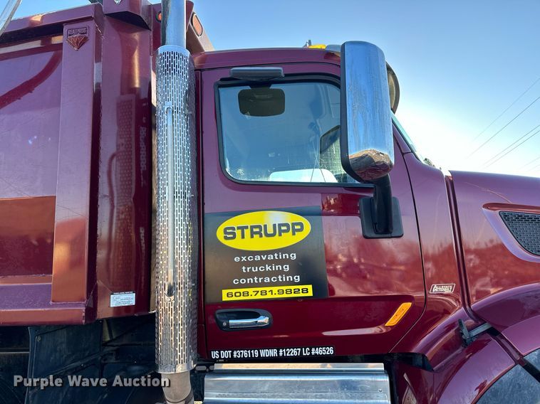 image for item LO9387 2019 Peterbilt 567  dump truck