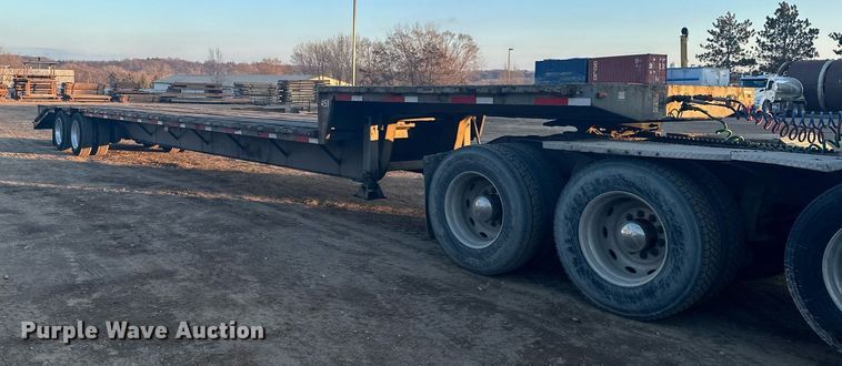image for item LO9410 2013 Precision  drop deck equipment trailer
