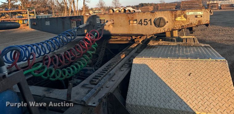 image for item LO9410 2013 Precision  drop deck equipment trailer