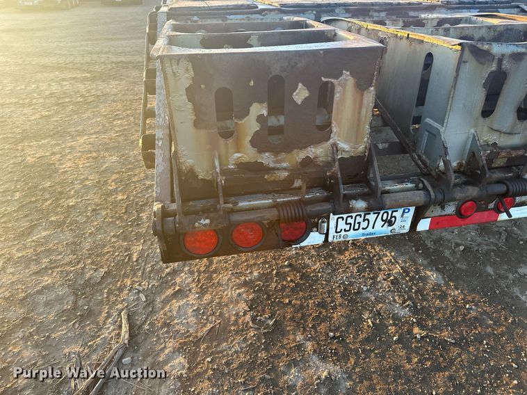 image for item LO9410 2013 Precision  drop deck equipment trailer