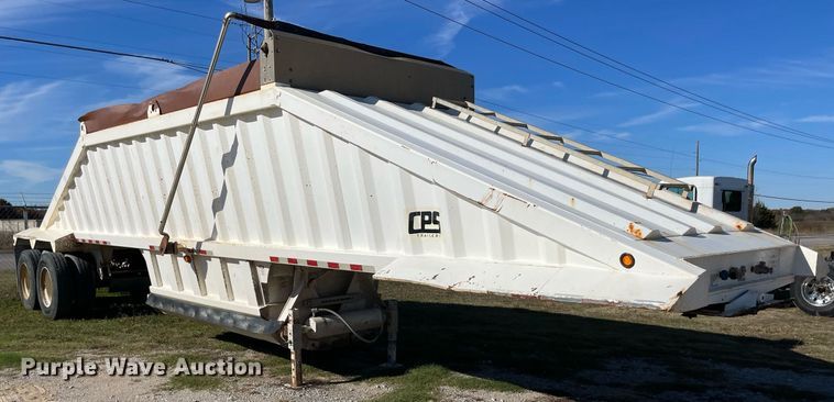 image for item LV9206 2011 CPS SBD40  bottom dump trailer