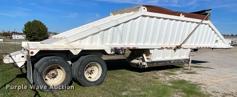 image for item LV9206 2011 CPS SBD40  bottom dump trailer