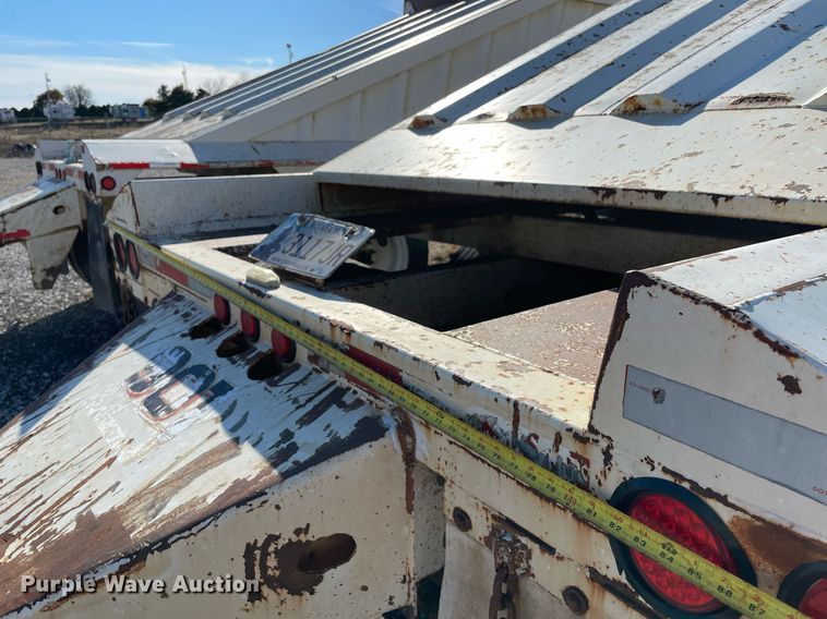 image for item LV9208 2004 CPS SBD-240  bottom dump trailer