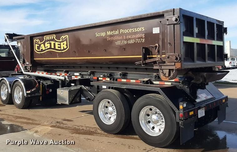 image for item LX9869 2011 Benlee TASM26S  roll-off container trailer