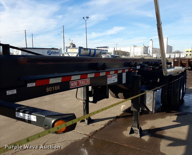 image for item LX9869 2011 Benlee TASM26S  roll-off container trailer