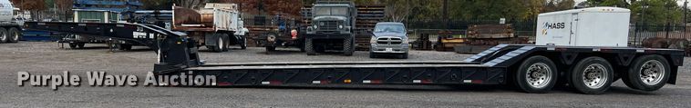 image for item MI9003 2008 Trail King TK110HDG  lowboy equipment trailer