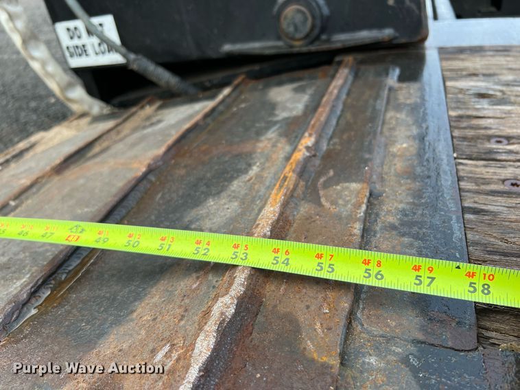 image for item MI9003 2008 Trail King TK110HDG  lowboy equipment trailer