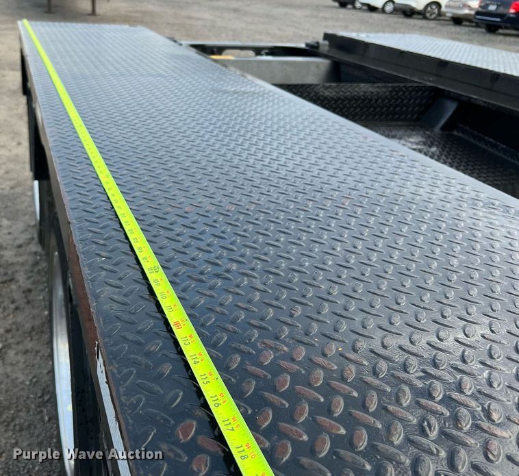 image for item MI9003 2008 Trail King TK110HDG  lowboy equipment trailer