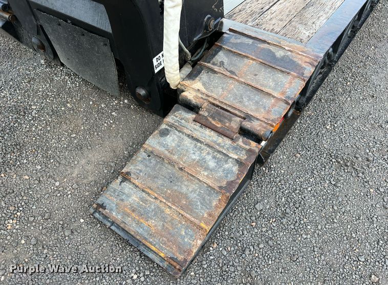 image for item MI9003 2008 Trail King TK110HDG  lowboy equipment trailer