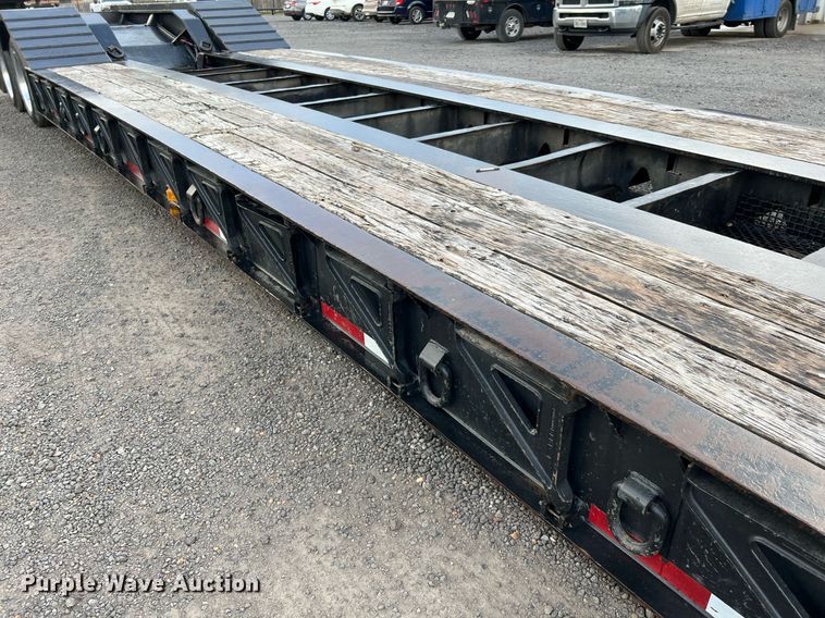 image for item MI9003 2008 Trail King TK110HDG  lowboy equipment trailer