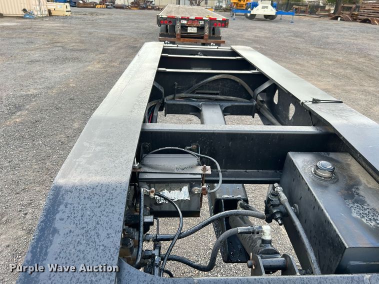 image for item MI9003 2008 Trail King TK110HDG  lowboy equipment trailer