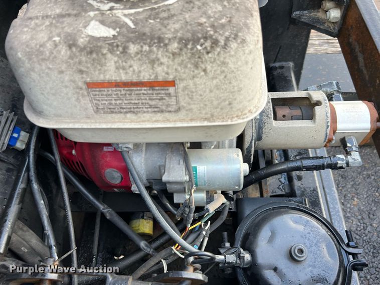 image for item MI9003 2008 Trail King TK110HDG  lowboy equipment trailer
