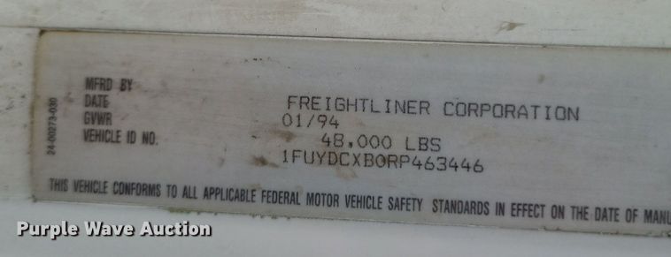 image for item MI9855 1994 Freightliner FLD  semi truck