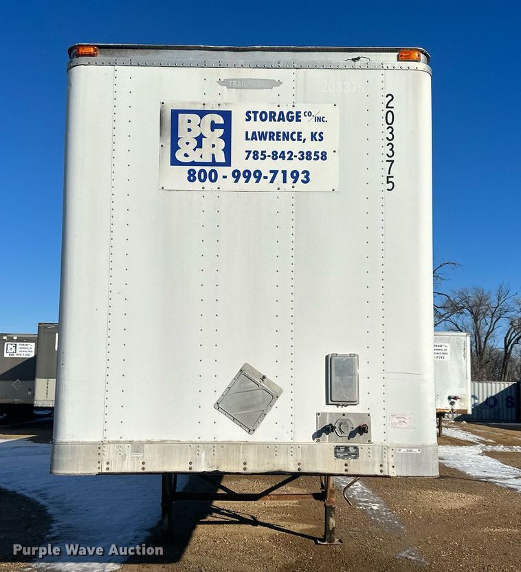 image for item NL9265 2000 Trailmobile  dry van trailer