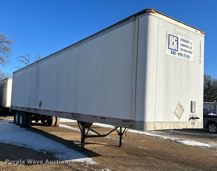 image for item NL9265 2000 Trailmobile  dry van trailer