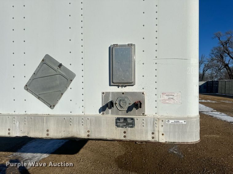 image for item NL9265 2000 Trailmobile  dry van trailer