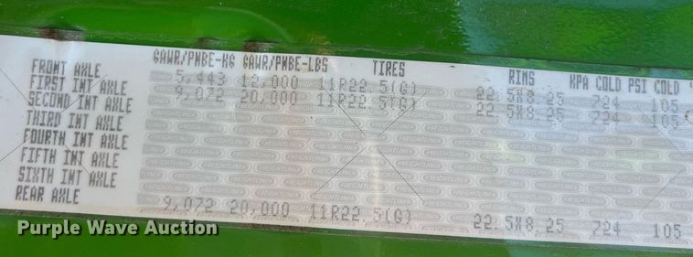 image for item NN9311 2016 Freightliner Cascadia  semi truck