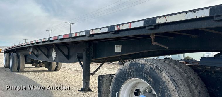 image for item NS9071 1998 Wabash  flatbed trailer