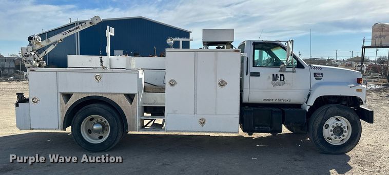 image for item NS9072 2000 GMC C7500  utility / service truck
