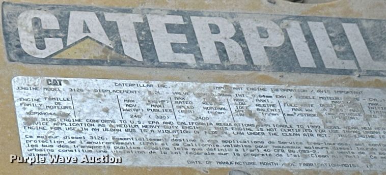 image for item NS9072 2000 GMC C7500  utility / service truck