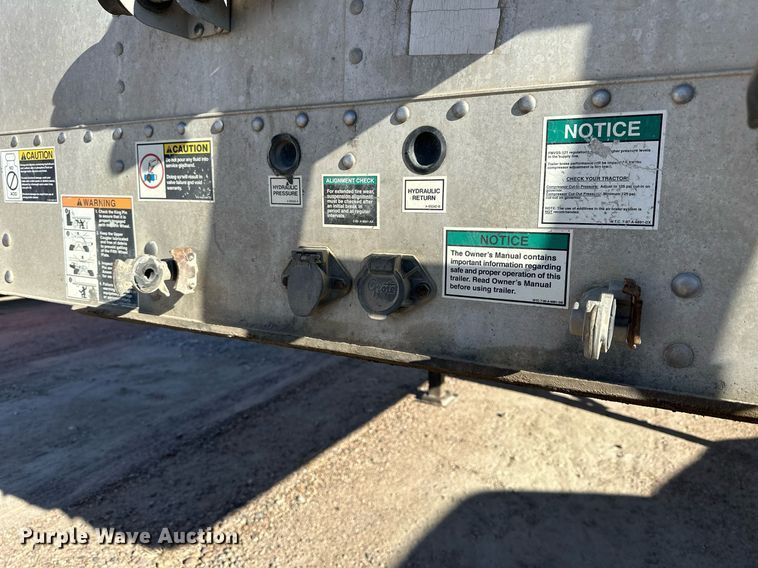 image for item NS9103 2008 Wilson DWG-550WB  walking floor trailer