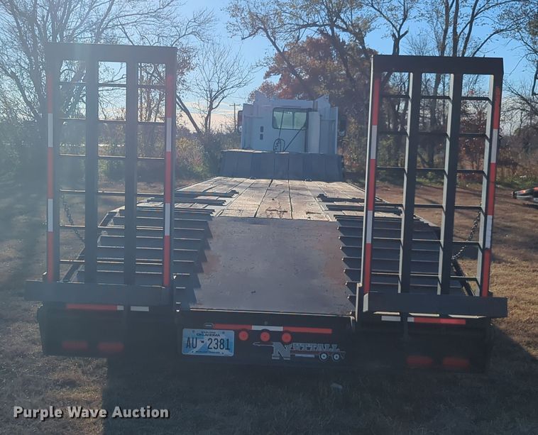 image for item OD9066 2018 Nuttall 350AB  equipment trailer