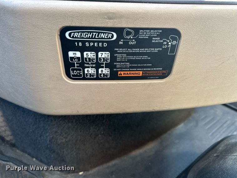 image for item OF9153 2011 Freightliner SD 122 Coronado semi truck