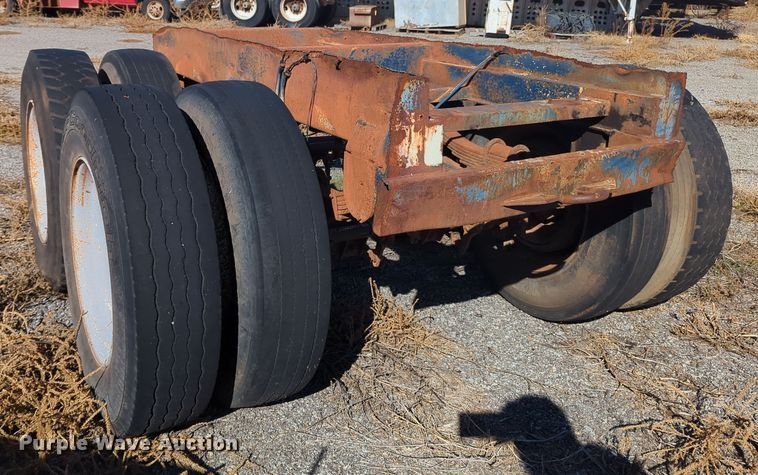 image for item OL9205 Tandem axle assembly