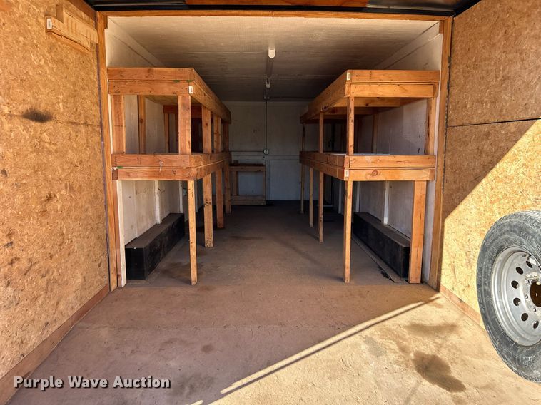 image for item DN0553 2019 Bravo Trailers SC8524TA3  enclosed cargo trailer