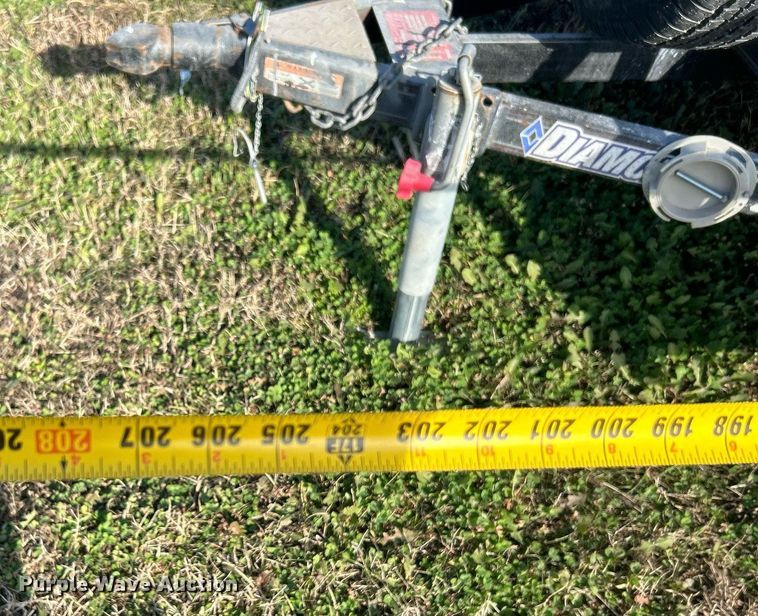 image for item DN0555 2016 Diamond C  utility trailer