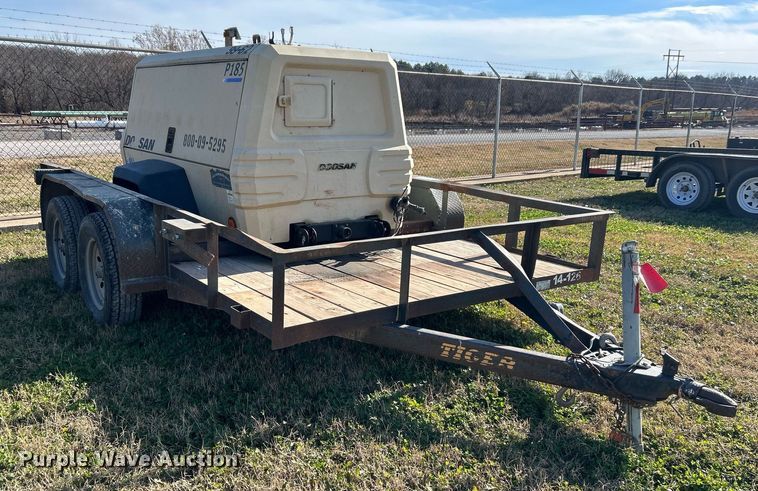 image for item DN0559 2016 Doosan P185  air compressor