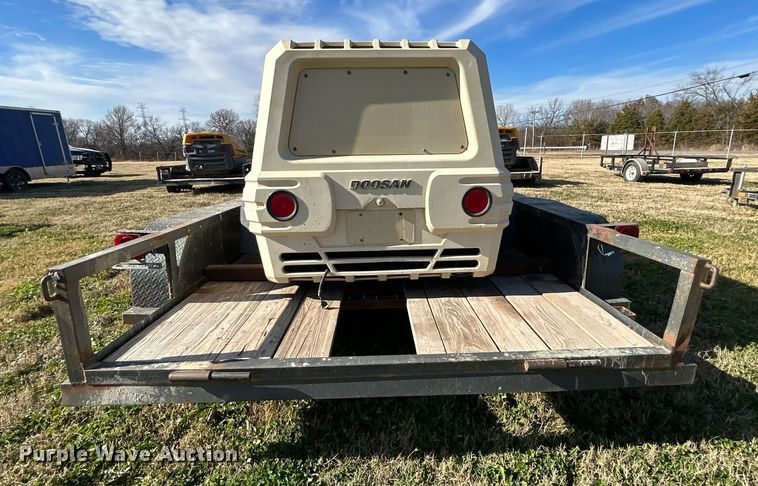 image for item DN0559 2016 Doosan P185  air compressor