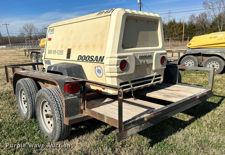 image for item DN0559 2016 Doosan P185  air compressor