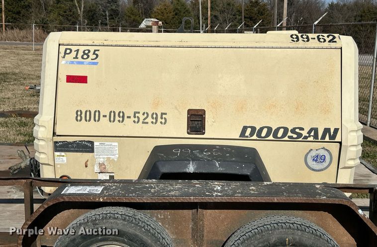image for item DN0559 2016 Doosan P185  air compressor