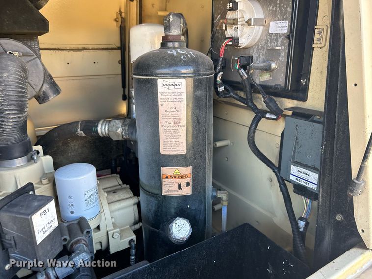 image for item DN0559 2016 Doosan P185  air compressor