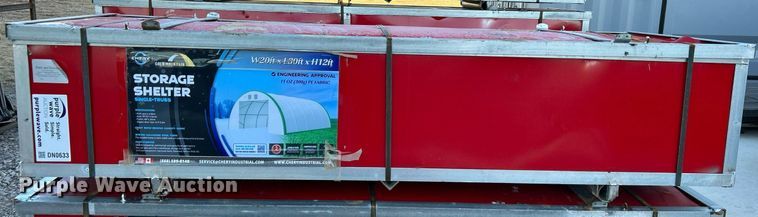 image for item DN0633 Gold Mountain S203012R  truss arch storage shelter