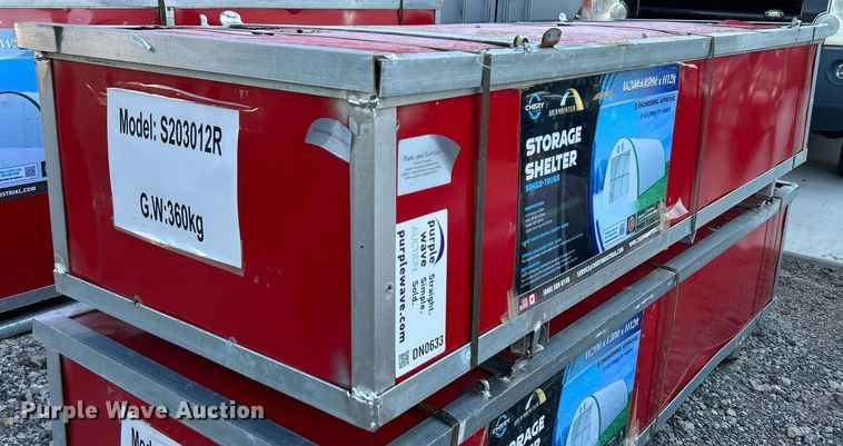 image for item DN0633 Gold Mountain S203012R  truss arch storage shelter