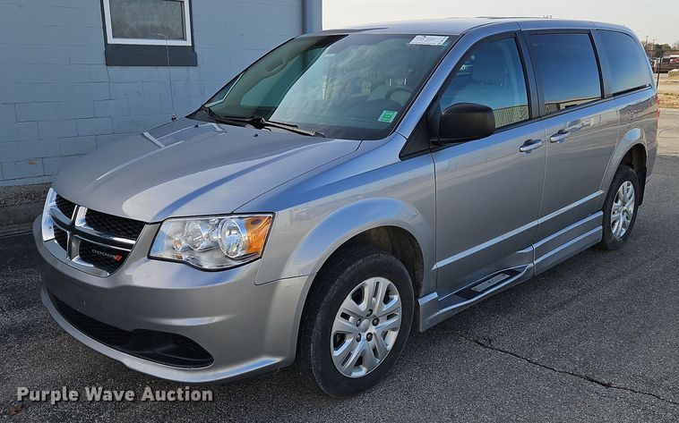 image for item DN7164 2018 Dodge Grand Caravan  handicap accessible van