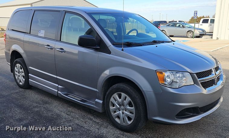 image for item DN7164 2018 Dodge Grand Caravan  handicap accessible van