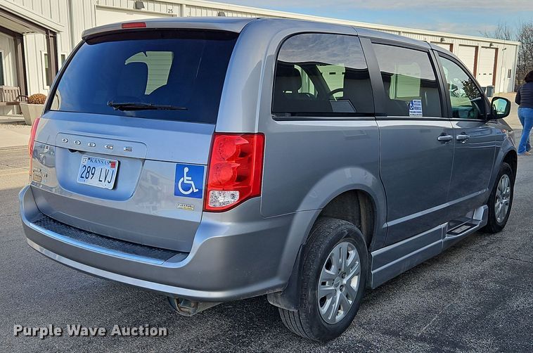 image for item DN7164 2018 Dodge Grand Caravan  handicap accessible van