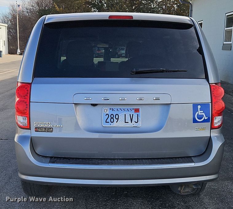 image for item DN7164 2018 Dodge Grand Caravan  handicap accessible van