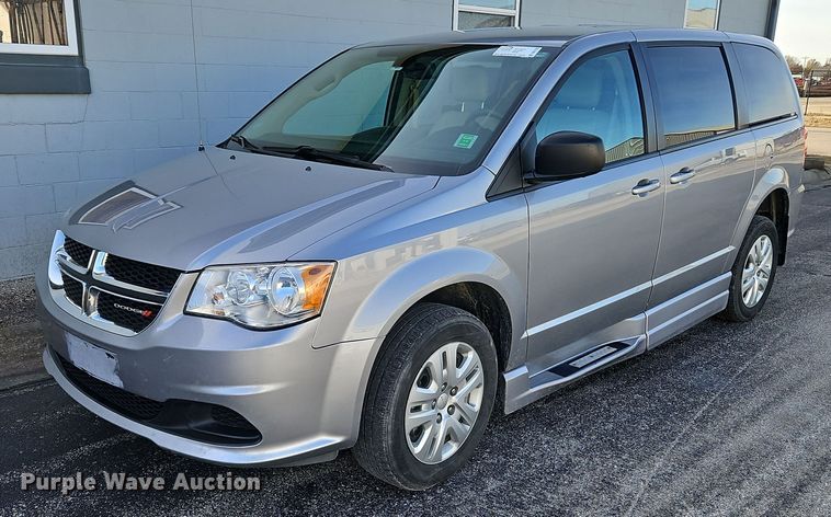 image for item DN7165 2018 Dodge Grand Caravan  handicap accessible van